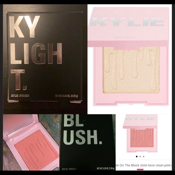 BNIB BUNDLE Kylie cosmetics blush and highlighter